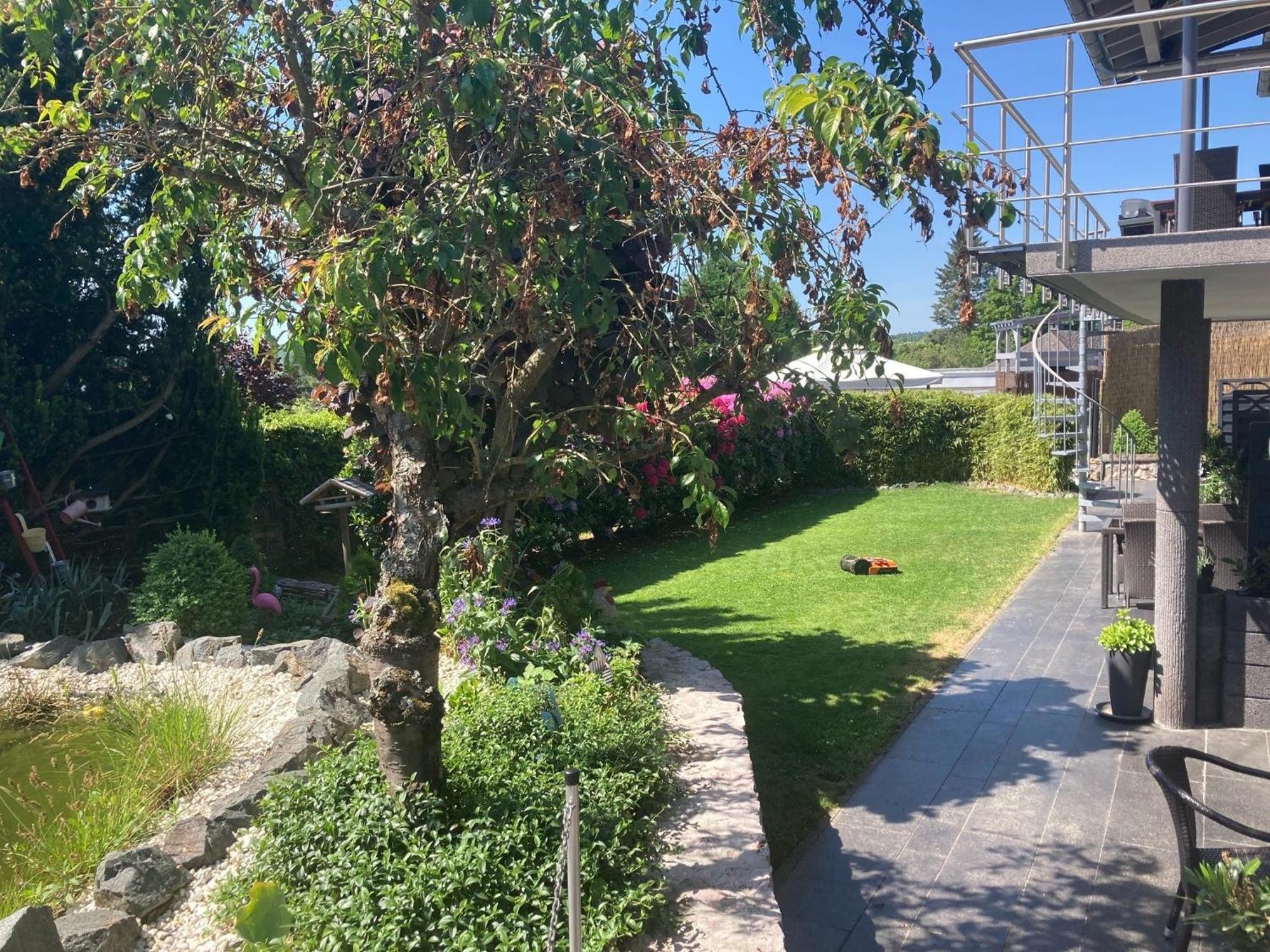 Ferienwohnung Schlossblick - 4 Sterne Sauna Pool Whirlpool Exklusiv Braunfels Εξωτερικό φωτογραφία